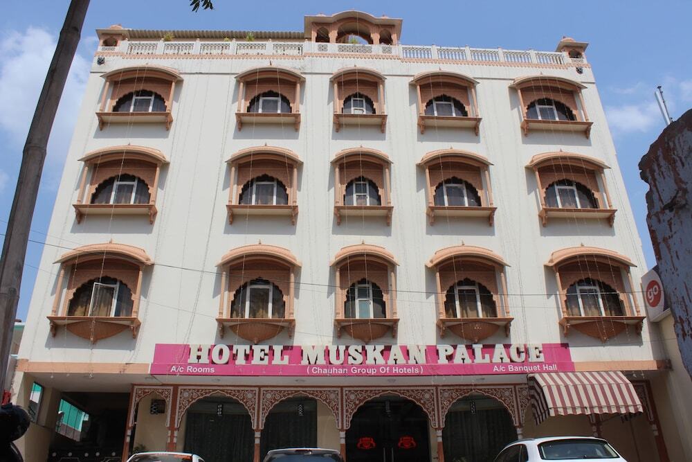 Hotel Muskan Palace Jaipur Exterior foto